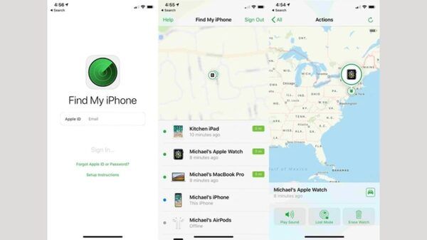 Định vị và dò tìm iPhone với Find My Phone