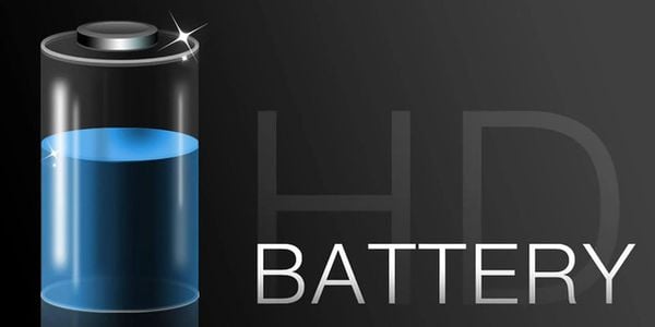 Hiển thị phần trăm pin iPhone 11 với phần mềm Battery HD+