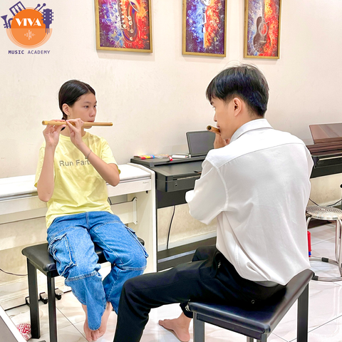 Khóa học Sáo trúc tại VIVA Music Academy Tân Phú HCM