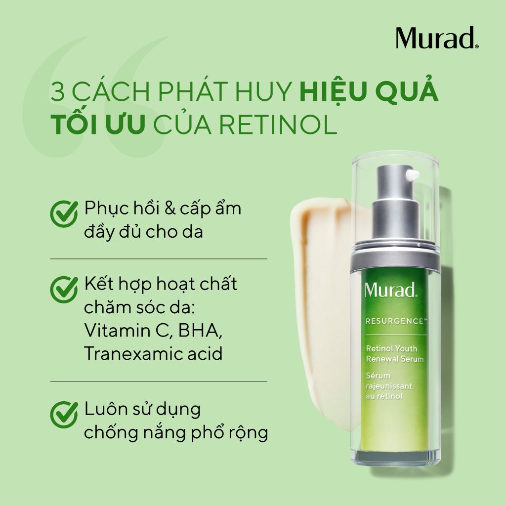 Retinol và cách kết hợp retinol để tăng cường hiệu quả chăm sóc da