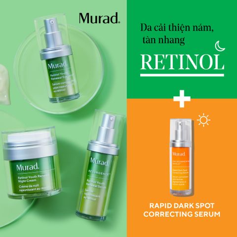 Kết hợp retinol với hoạt chất chăm sóc da