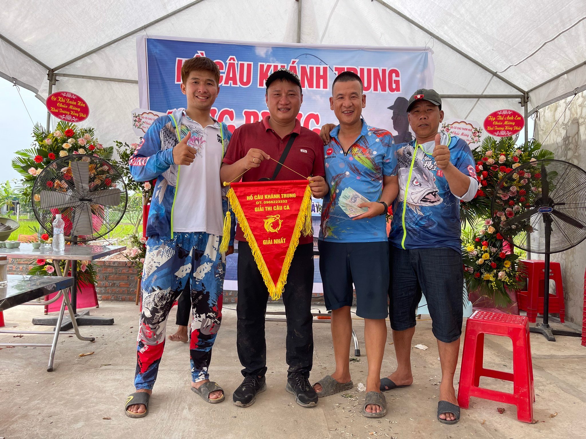 GIAO LƯU KHAI TRƯƠNG HỒ CÂU KHÁNH TRUNG