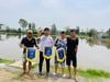 GIẢI THI CÂU GIAO LƯU TẠI HỒ VƯỜN MÍT NINH BÌNH