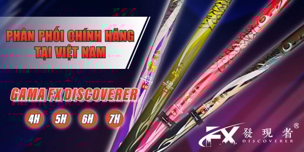 BỘ 4 CẦN GAMA SEIKO - FX DISCOVERER KHẢI HOÀN