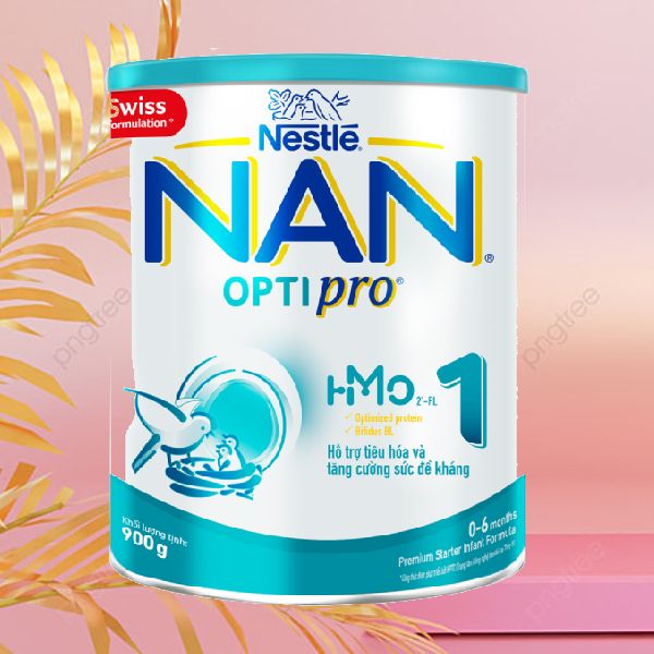 Sữa bột Nestle Nan Optipro HMO Số 1 900g