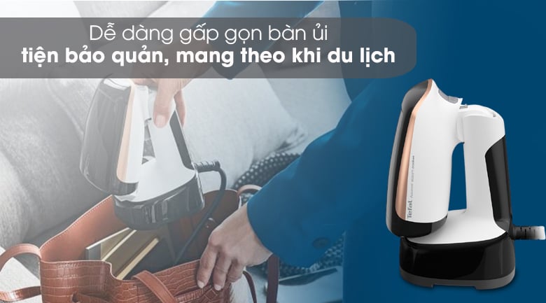 Bàn ủi hơi nước cầm tay Tefal dễ dàng di chuyển