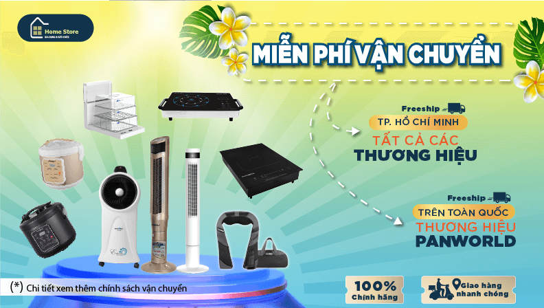 Chính sách vận chuyển Điện Máy Home Store