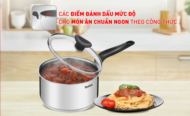 Bộ nồi inox Tefal Primary 16/20/24cm (E3086S74)