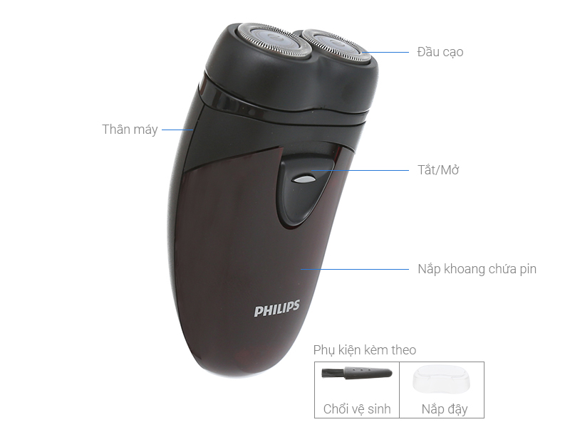 Máy cạo râu Philips PQ206 - Chất liệu an toàn