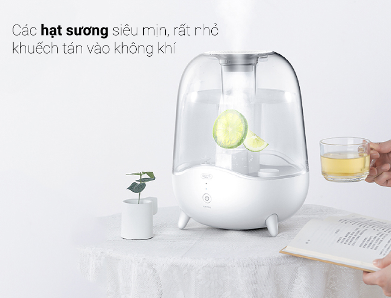 Máy tạo độ ẩm Deerma Humidifier F325 - Hệ thống phun sương hiện đại, mang đến không khí trong lành