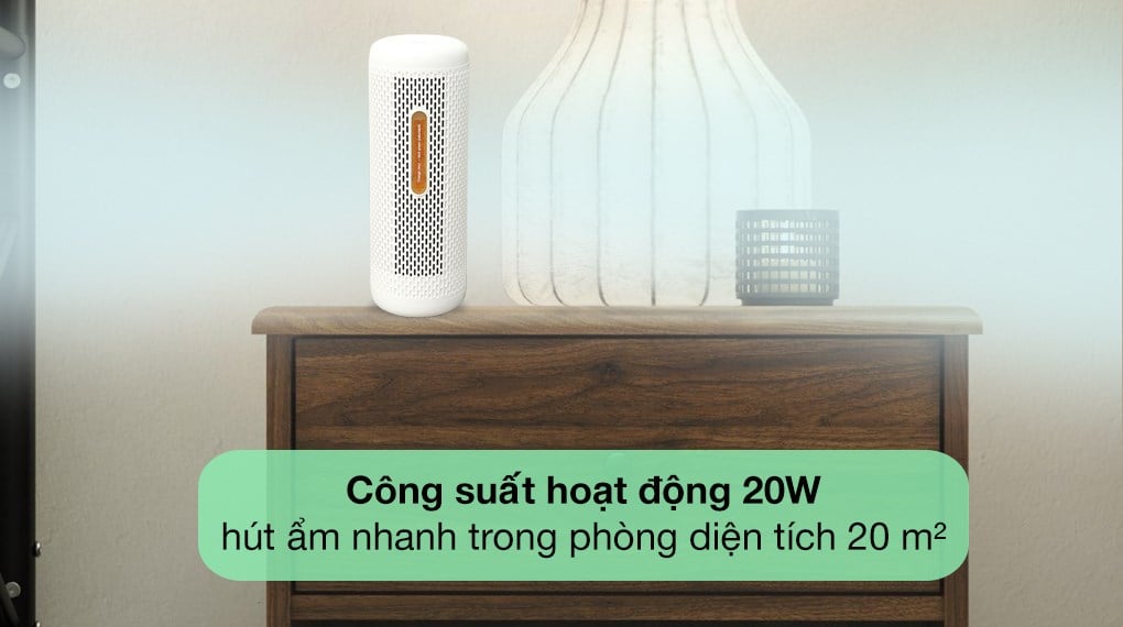 Máy hút ẩm mini Deerma Mini Dehumidifier DEM-CS50M - Công suất hút ẩm cao