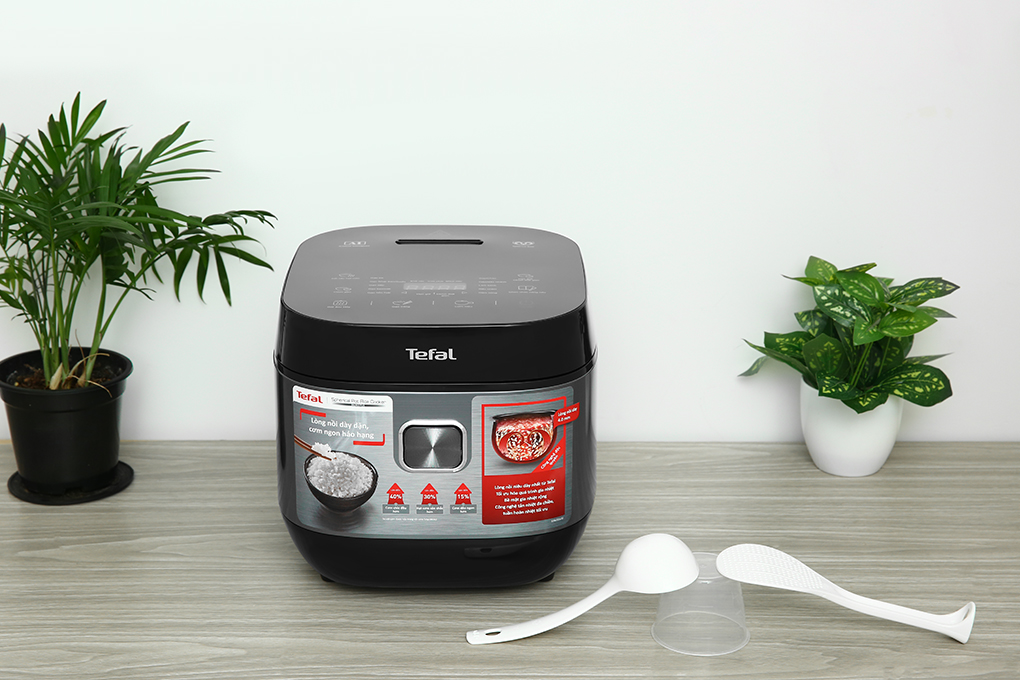 Nồi cơm điện tử Tefal 1.8 lít Delirice Plus RK776B68 - Thiết kế của sản phẩm