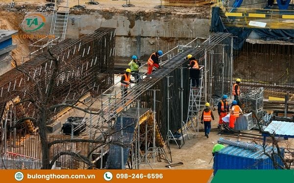 Ứng dụng bu lông hóa chất Hilti