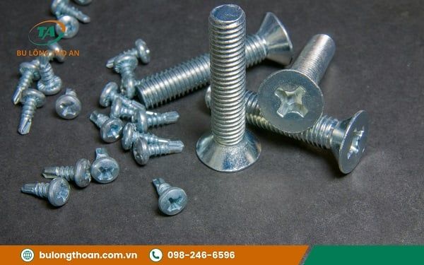 Phân loại bulong lục giác chìm mạ kẽm - Bu lông lục giác chìm mạ kẽm điện phân