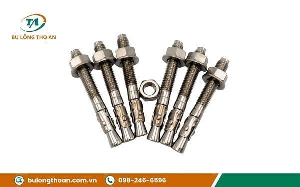 Đặc điểm chính của bu lông nở Inox 201