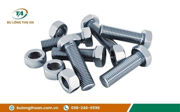 Bulong M30 thép mạ