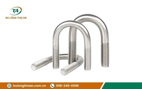 Ưu điểm của bu lông chữ U ( cùm U ) Inox - Chống ăn mòn và oxy hóa vượt trội
