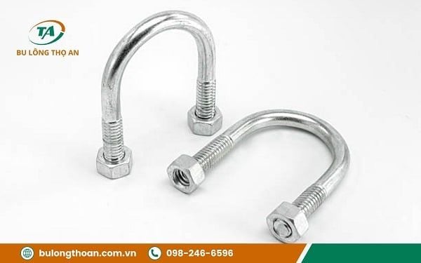 Tổng hợp các loại cùm U ( U bolt ) Inox thông dụng - U bolt Inox 316