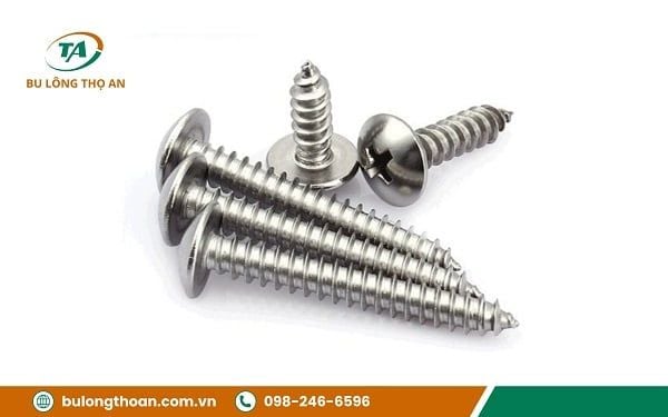 Ưu điểm vít tôn đầu dù - vít tự khoan đầu dù 2