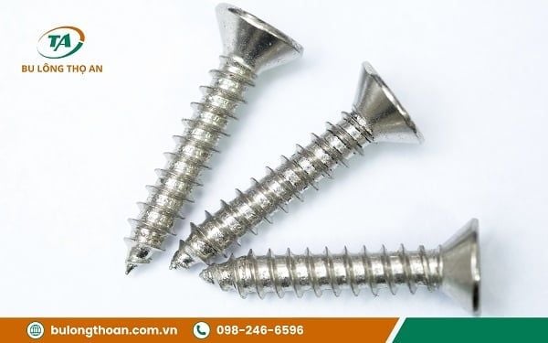 Đặc điểm cấu tạo của vít chìm