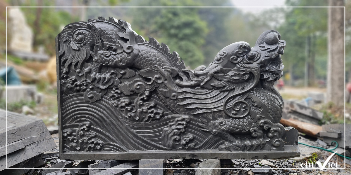 Rồng thành bậc thời Nguyễn - Thi công Kiến trúc - Chỉ Việt