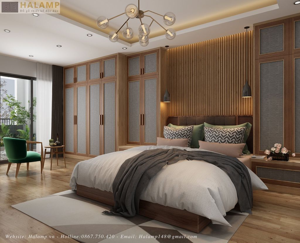 Thiết kế phòng master chung cư eurowindow