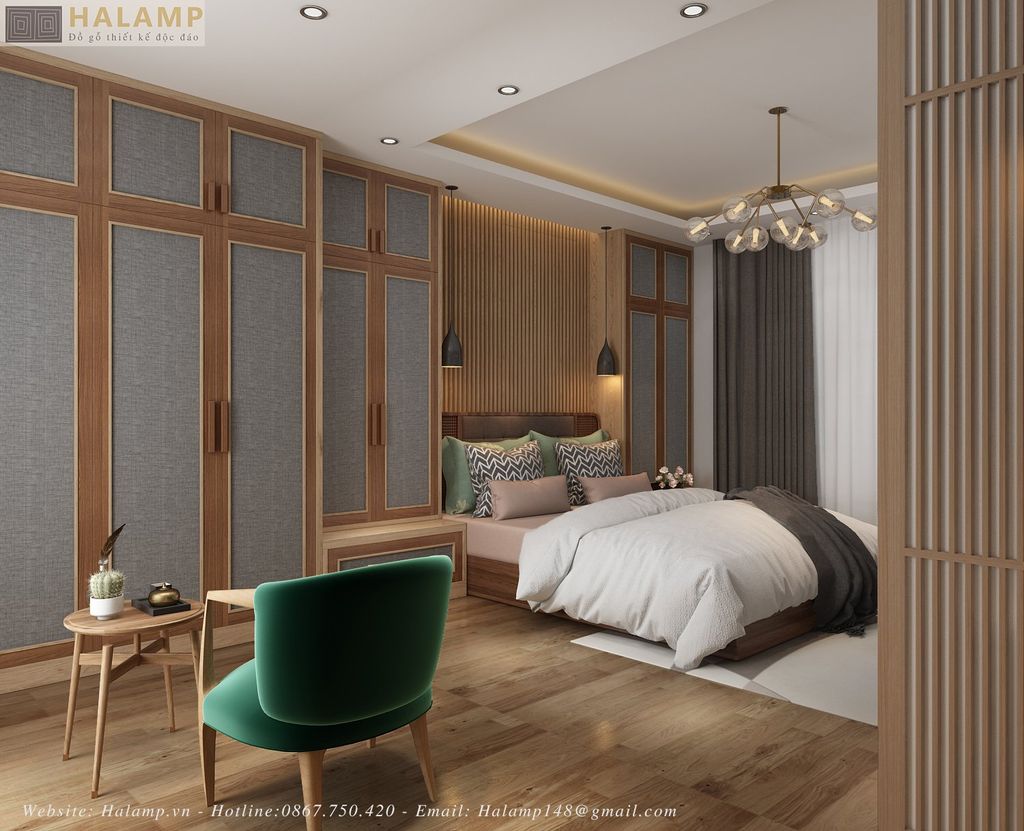 Thiết kế phòng master chung cư eurowindow