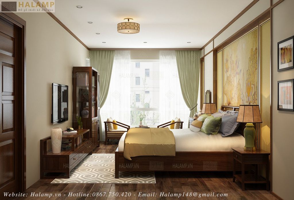 Thiết kế phòng master chung cư 29t1 Hoàng Đạo Thúy