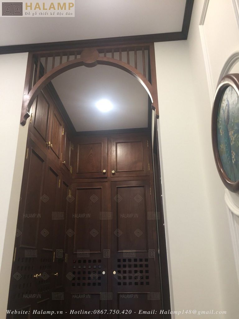 Hình ảnh thực tế tủ áo gỗ Sồi