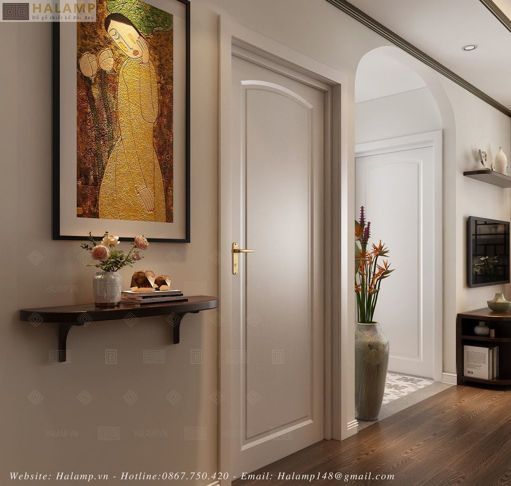 Kệ treo đặt bình cắm hoa nhỏ