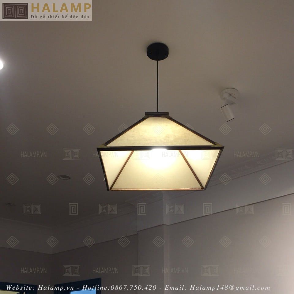 Đèn thả handmade thiết kế bởi Halamp