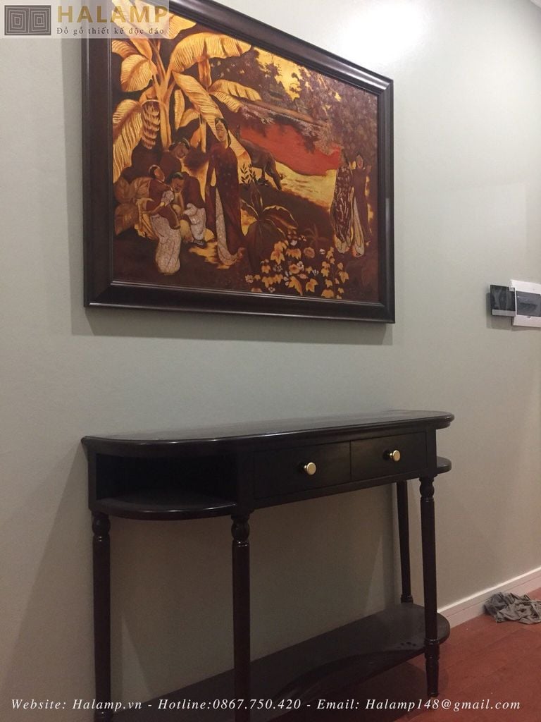 Bàn cosole mang phong cách indochine