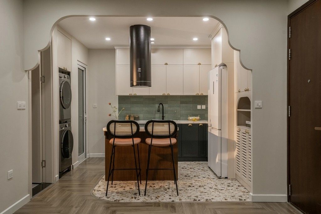Biến hóa căn hộ 10 năm tuổi thành tổ ấm Indochine hiện đại với 600 triệu đồng