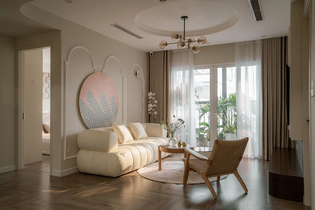 Biến hóa căn hộ 10 năm tuổi thành tổ ấm Indochine hiện đại với 600 triệu đồng