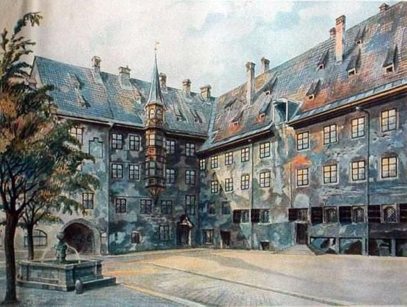 Một số bức tranh tiêu biểu của Hitler