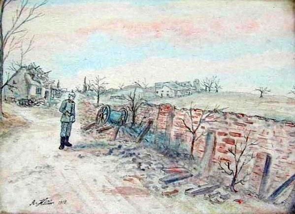 Một số bức tranh của Hitler