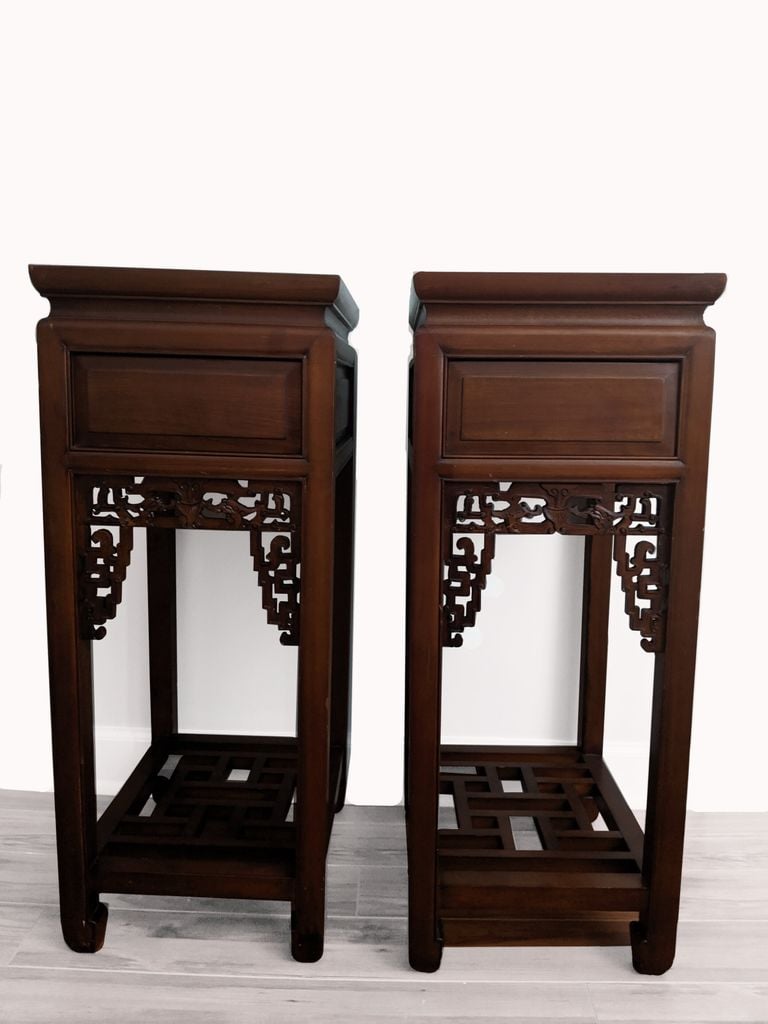 Đôn gỗ Tôn vinh vẻ đẹp tự nhiên của gỗ