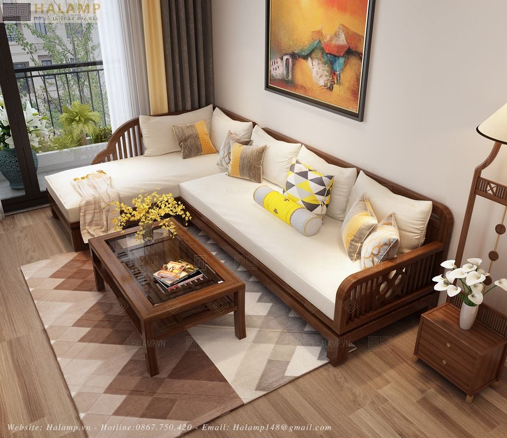 Đồ gỗ sofa nội thất phong cách Việt
