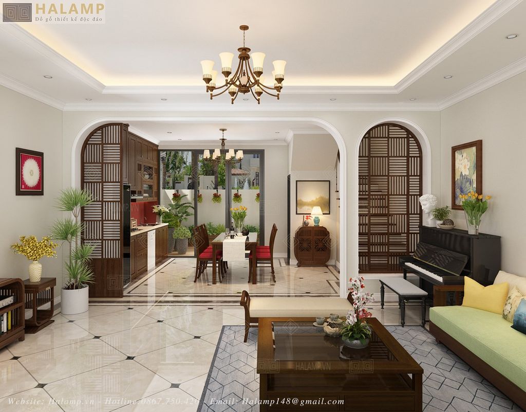 Không gian trong nội thất Việt