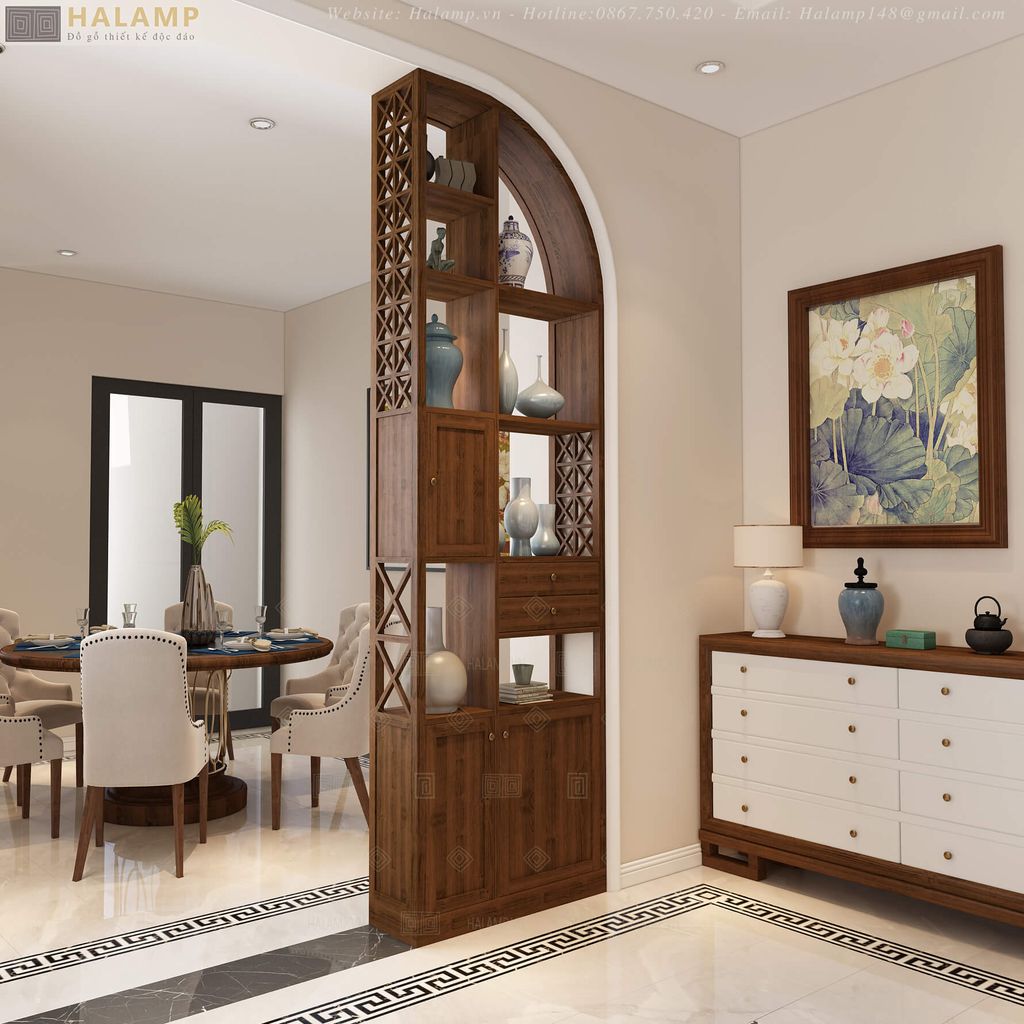 Thiết kế dạng tủ kệ