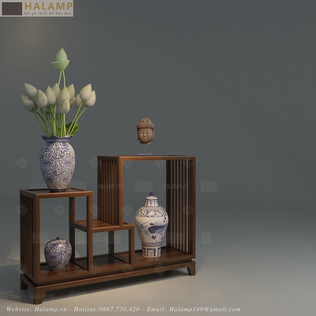 Bàn trang trí phong cách Việt
