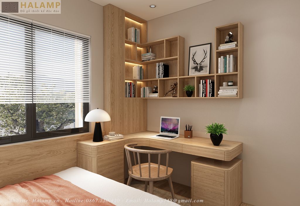 Thiết kế phòng ngủ con nhà phố diện tích nhỏ