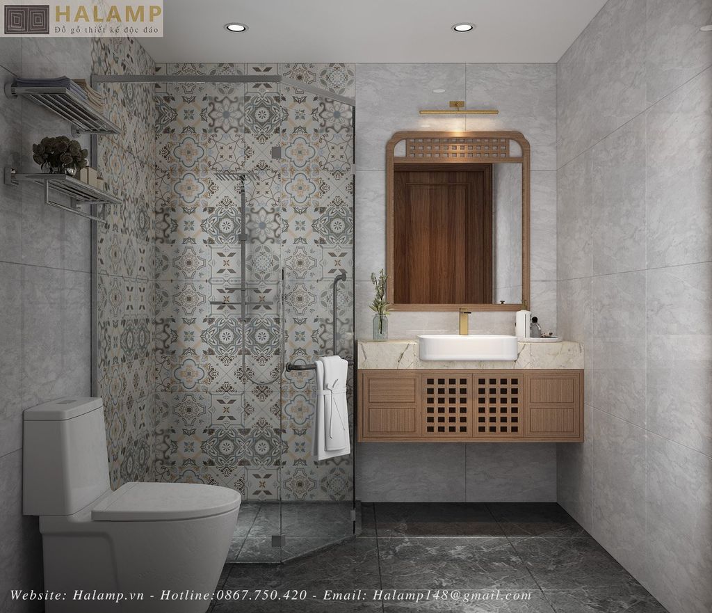 Thiết kế cải tạo WC căn hộ chung cư