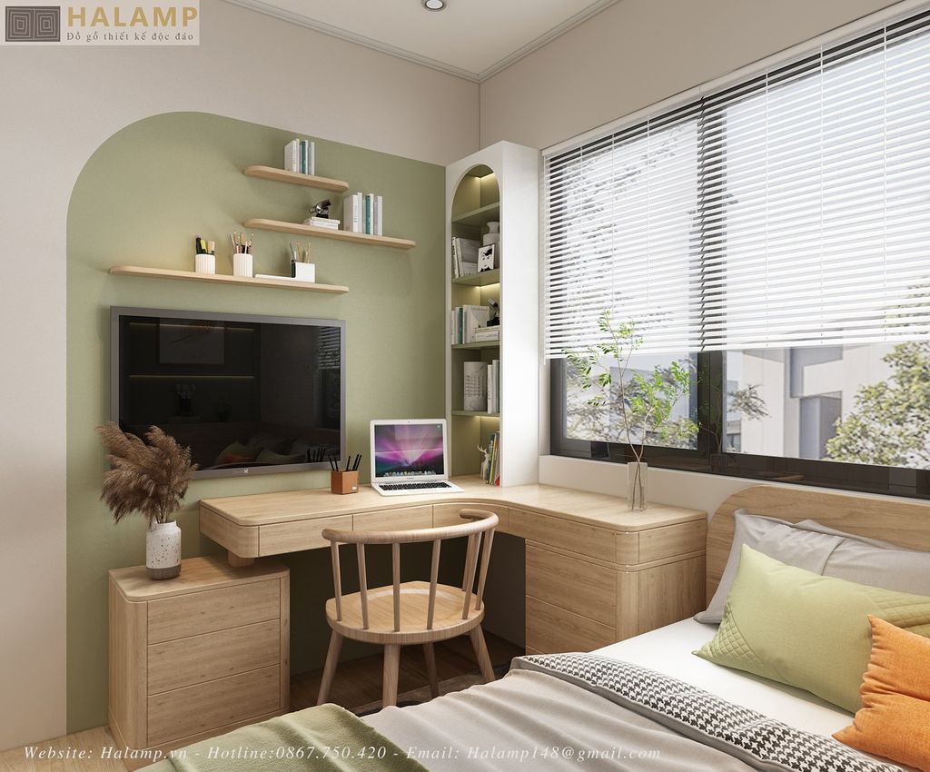 Thiết kế phòng ngủ nhà phố diện tích nhỏ