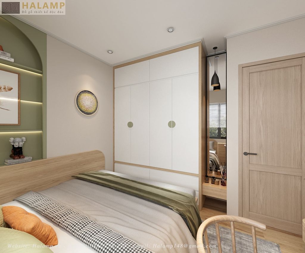 Thiết kế phòng ngủ nhà phố diện tích nhỏ