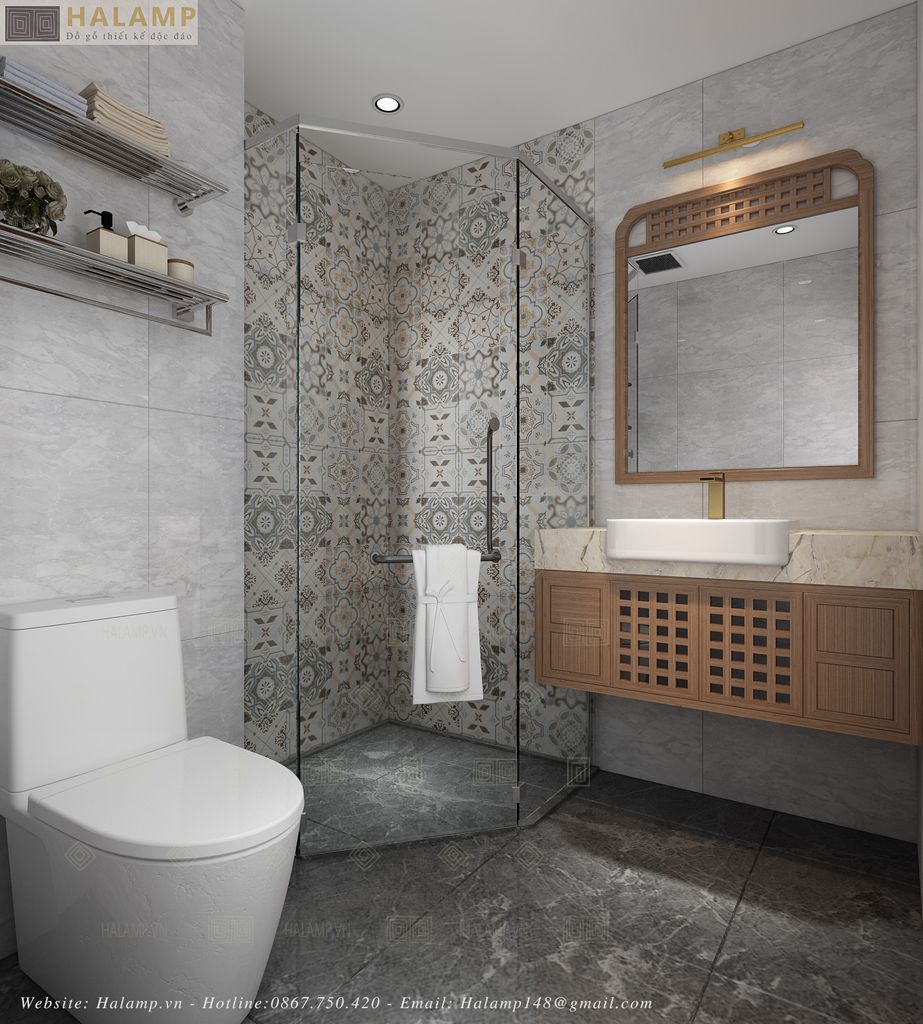 Thiết kế cải tạo WC căn hộ chung cư