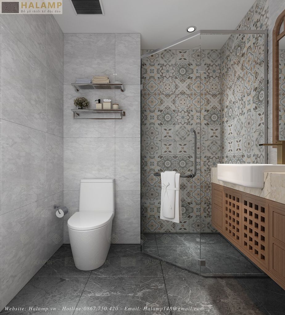 Thiết kế cải tạo WC căn hộ chung cư