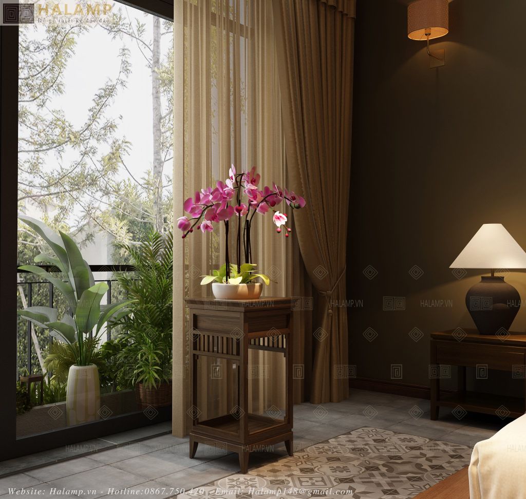 Mẫu đôn đặt bình cắm hoa đẹp