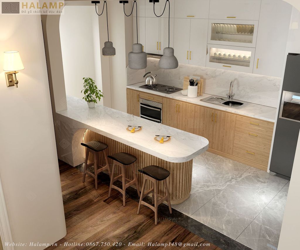 Cải tạo khu vực bếp căn hộ