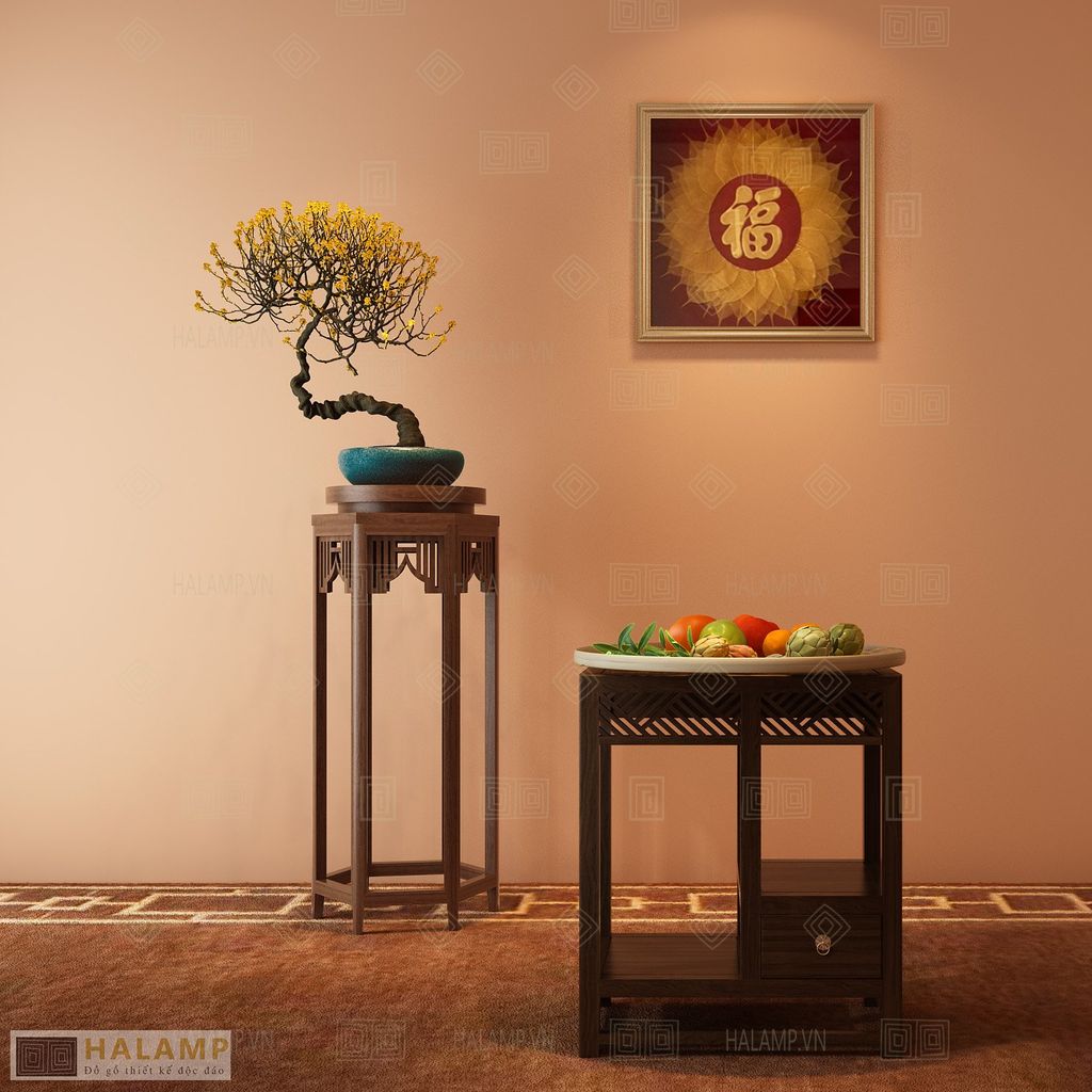 Mẫu đôn đặt bình cắm hoa đẹp